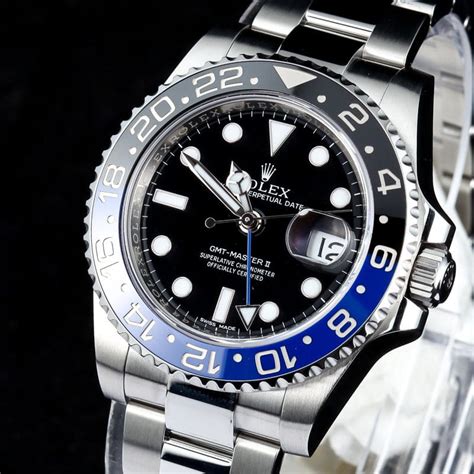 rolex gmt ii blue black for sale|rolex gmt price.